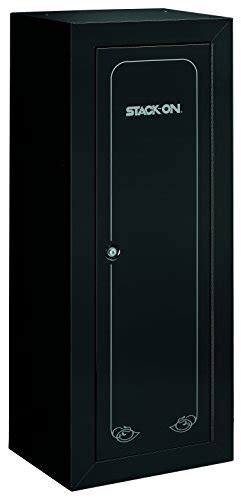 stack on gcb 1522 steel 22 gun security gun cabinet|22 gun gun cabinet.